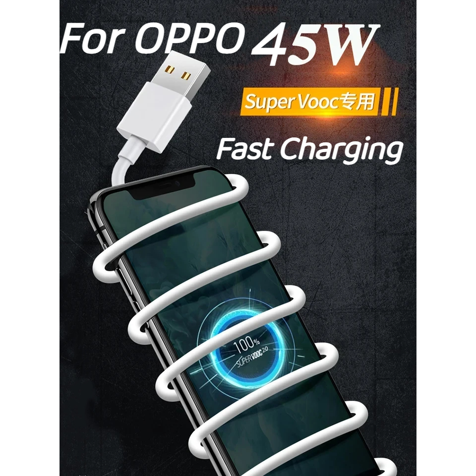 45W Dành Cho OPPO A3 / A3x / A3i / A3 Pro Cáp Sạc Cho realme 13 Pro + / 12 Pro + / 11 Pro + Reno 9-1