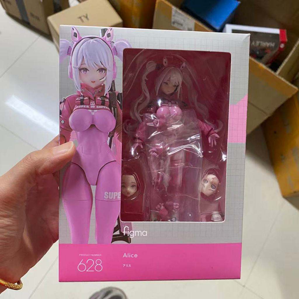 Figma 628 Nữ thần chiến thắng Alice Twintails Cô gái xinh đẹp PVC Nhân vật hành động