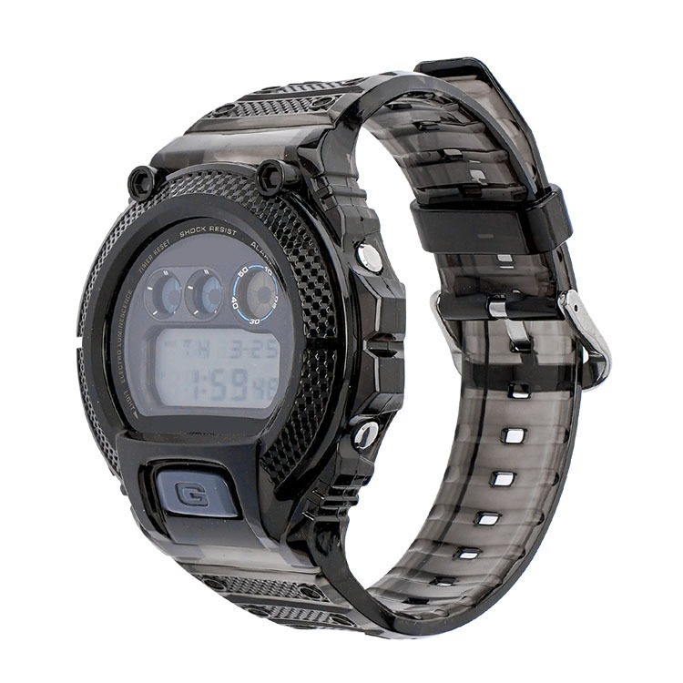 Dây đeo đồng hồ cao su Thích hợp cho dòng Casio DW-6900 DW6900 có vỏ đồng hồ viền