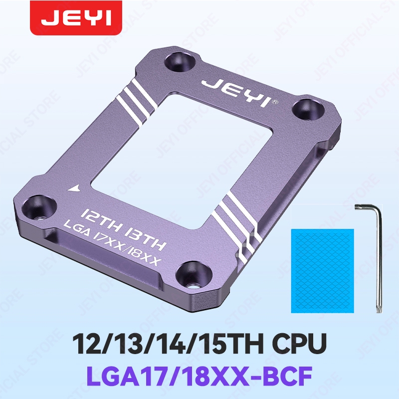 JEYI LGA17XX-BCF Intel 12th 13th 14th 15th Khung chỉnh sửa uốn CPU Nhôm cố định Máy làm mát CPU trên