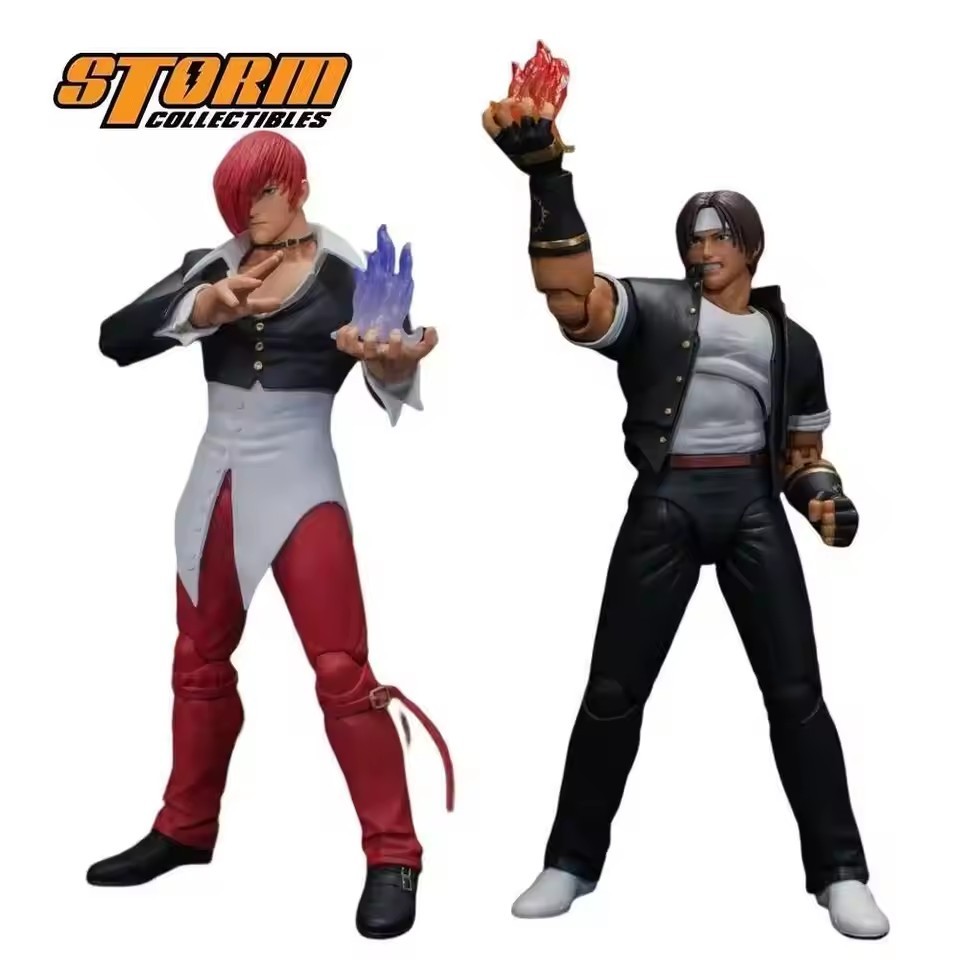 Anime Game The King Of Fighters 98 Kyo Kusanagi 2002 Iori Yagami PVC Nhân Vật Hành Động