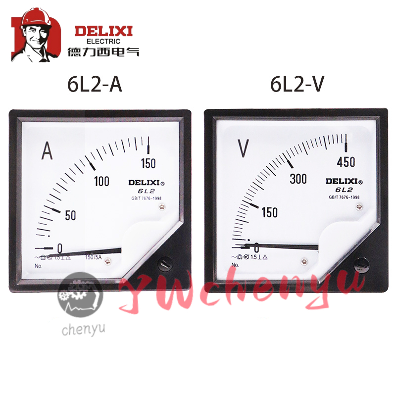Ampe kế con trỏ DELIXI, Vôn kế 6L2-A 6L2-V