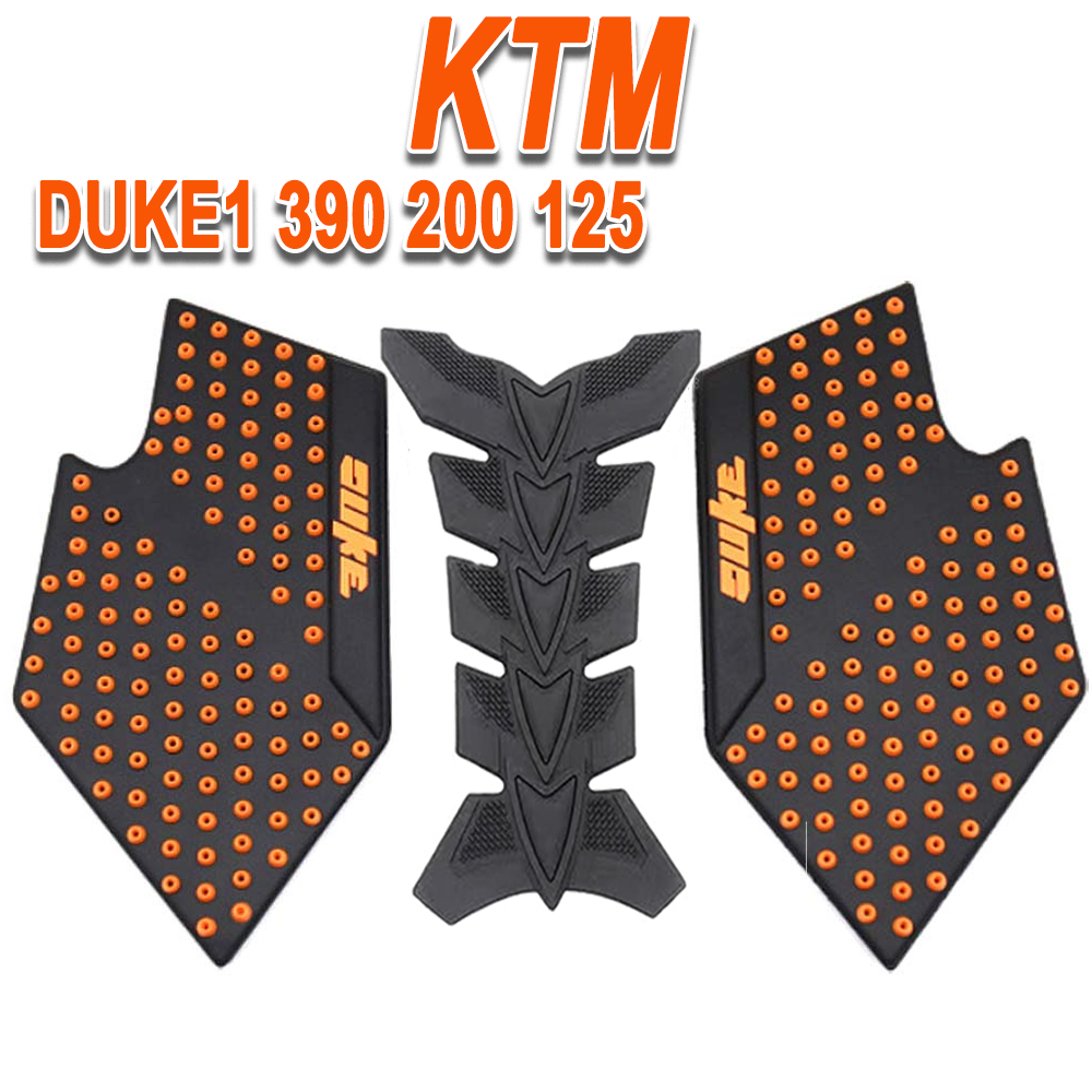 Dành Cho KTM DUKE 390 200 125 DUKE200 DUKE390 DUKE125 Miếng Dán Xe Máy Phần Xe Tăng Lực Kéo Bên Miến