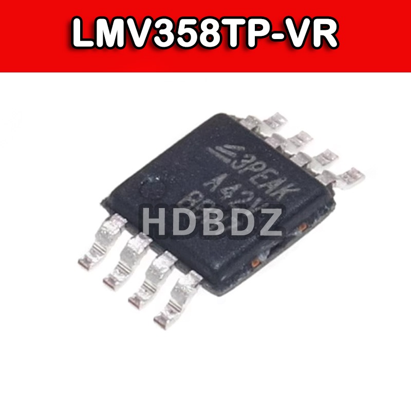 10~20PCS LMV358TP-VR MSOP-8 A42V Bộ khuếch đại hoạt động Chip IC SMD