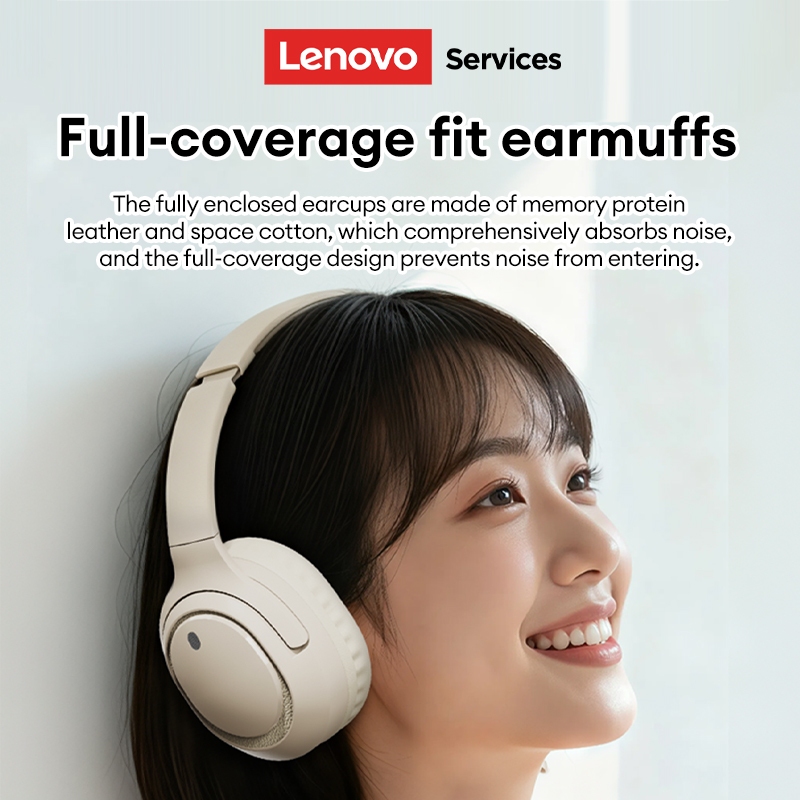 Tai nghe Bluetooth Lenovo ls103 Khử tiếng ồn Tuổi thọ pin dài thông minh có micrô V6.0 | BigBuy360 - bigbuy360.vn