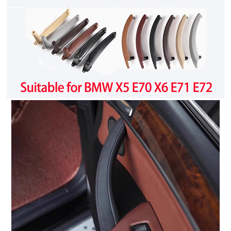 E70 E71 Nội Thất Trái Phải Hành Khách Cửa Kéo Tay Cầm Bên Trong Bao Bảng Viền Thay Thế Cho Xe BMW X5