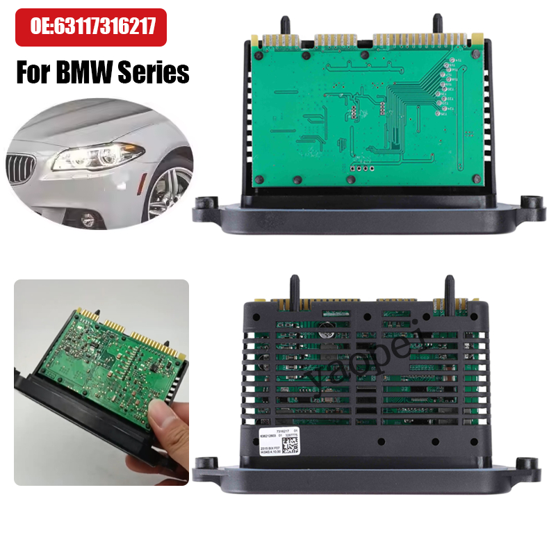 Mô-đun điều khiển chấn lưu đèn pha HID cho BMW 5 Series F10 F11 F07 63117316217