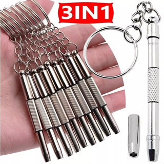 🍭Candy🍭Tua vít 3 trong 1 tiện Tuốc nơ vít kính loại B Công cụ sửa chữa đồng hồ kính đa năng mini