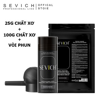  Phấn phủ tóc SEVICH 100g làm dày tóc thưa che hói đầu 