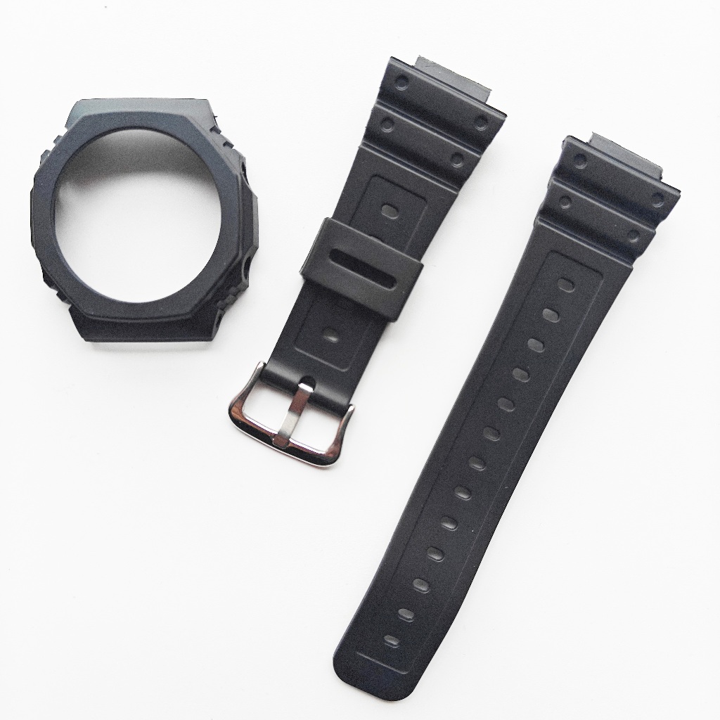 Dây đeo đồng hồ Thích hợp cho G Shock GA-2100 GA2100 Viền Watchcover Dây đeo cổ tay thay thế dây đeo