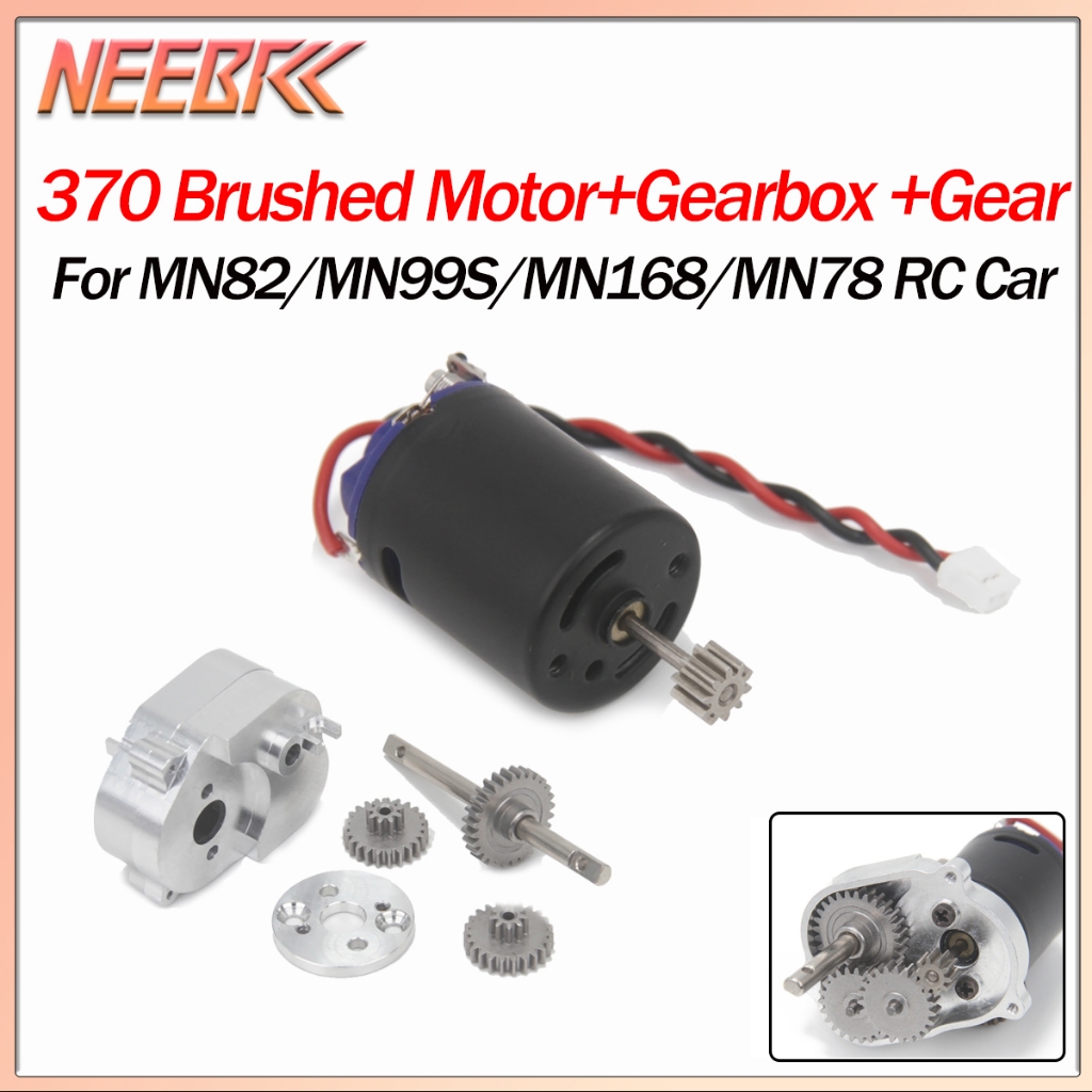NEEBRC MN82 / MN99S / MN168 / MN78 Nâng Cấp Hộp Số Và Bánh Răng 370 Động Cơ Chải Cho 1 / 12 RC RC Xe