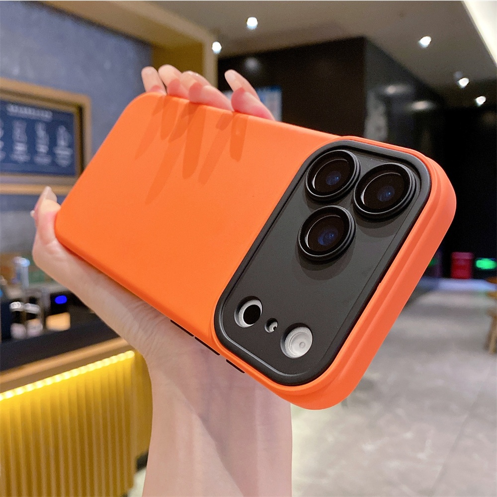 Bảo Vệ Camera Ốp Chống Sốc Cho iPhone 17 Pro Max 17 Air 16 i15 14 Vỏ Điện Thoại Di Động Da PU