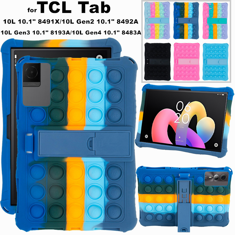 Dành Cho TCL Tab 10L Gen2 / Gen3 / Gen4 10.1 8491X 8492A 8493A 8193A 8483A Vỏ Đứng Chính Hãng Máy Tí
