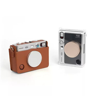  Dành Cho Fujifilm Instax Mini Evo Kim Loại Mặt Trước Nắp Ống Kính Nắp CNC NHÔM Lnner Flocking Thích Hợp Cho Máy Ảnh FUJI EVO 