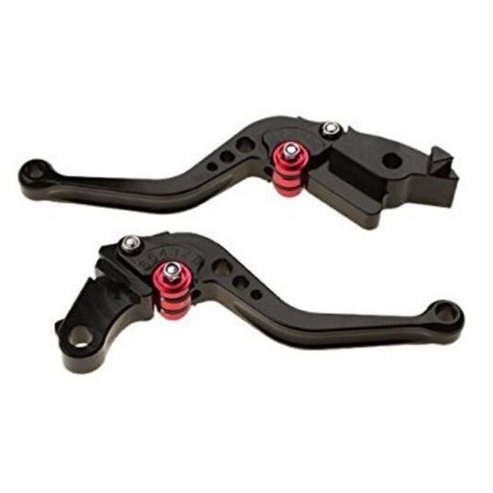 2 Chiếc Phanh Ly Hợp Đòn Bẩy YAMAHA FZ600 04-08 FZ1000 06-08 F-16 Y-688 Đen