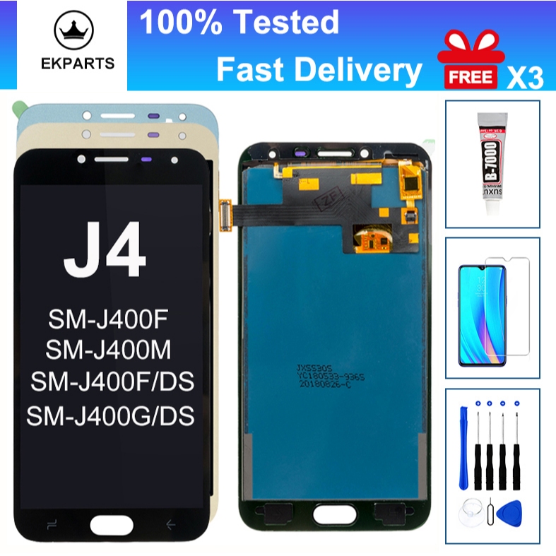 Màn Hình Chất Lượng Hàng Đầu Cho Samsung Galaxy J4 2018 J400 J400F J400 F / DS Màn Hình LCD Với Thay