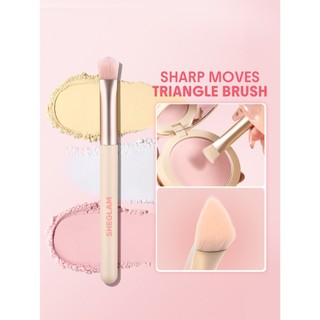 SHEGLAM Sharp Moves Triangle Makeup Brush Soft Face Setting Powder Loose Powder Concealer Tool Brush