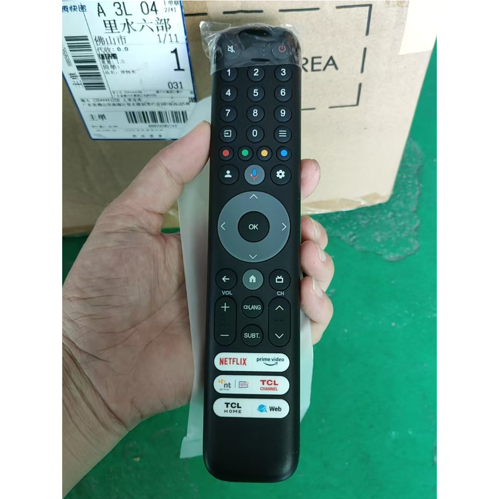 RC833 GMB1 Điều khiển từ xa thay thế cho TV TCL Tương thích với C645 / C745 / C845 / C655 Series 65C