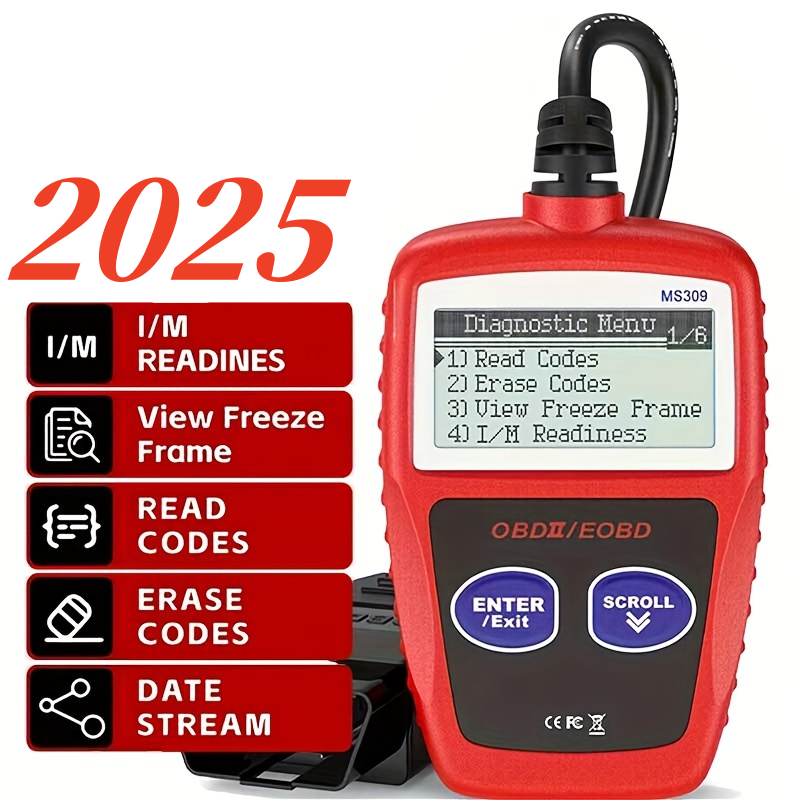 Máy quét OBD2 đa ngôn ngữ MS309 | Đọc và chẩn đoán mã hoàn toàn tự động