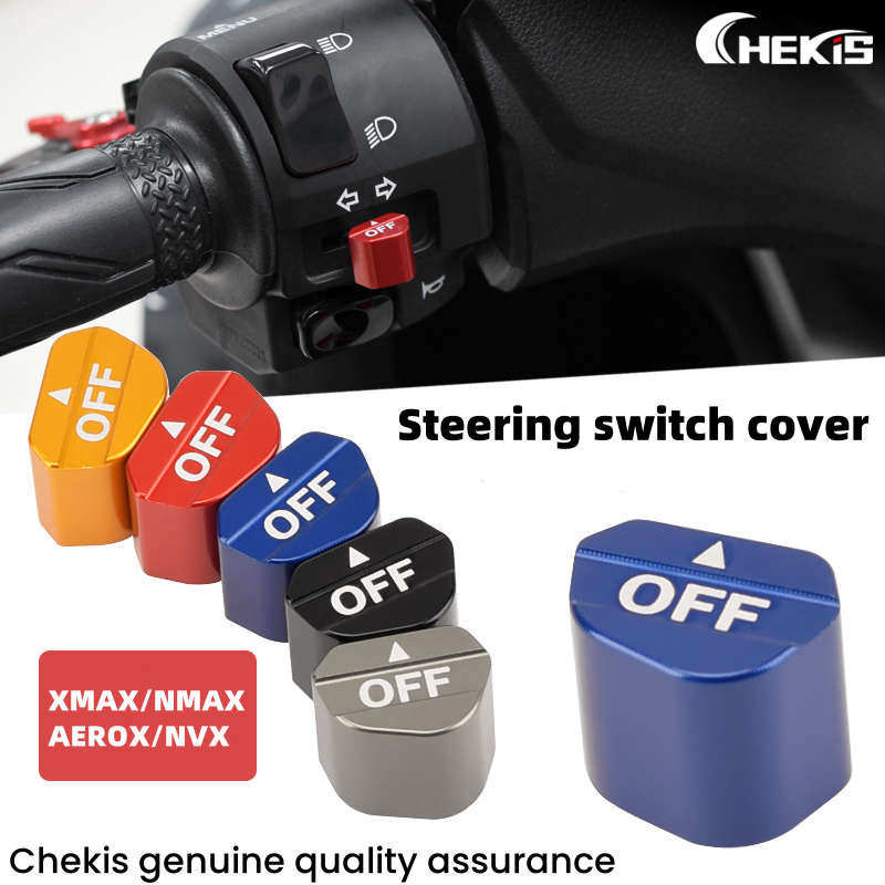 Chekis cho SYM ADTG400 NAGA150 MMBCU DRG DRG2.0 Sửa đổi nút chuyển đổi tín hiệu nút nắp trang trí ph