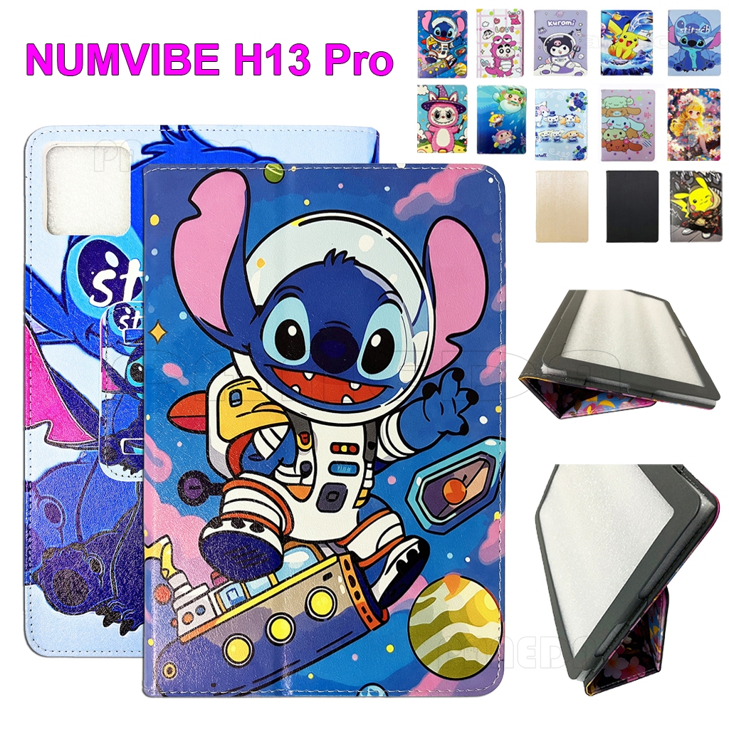 Dành Cho NUMVIBE H13 Pro 2025 Ốp Lưng Đa Năng Sơn Thời Trang Họa Tiết Hoạt Hình Dễ Thương Lật Đứng B