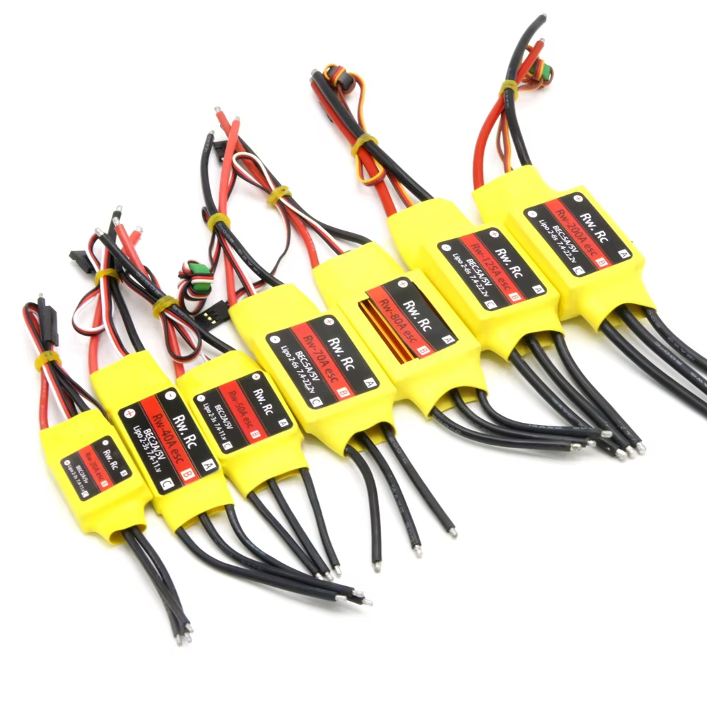 Mitoot 10A / 20A / 30A / 40A / 50A / 60A / 70A / 80A / 100A / 200A ESC không chổi than với Bộ điều k