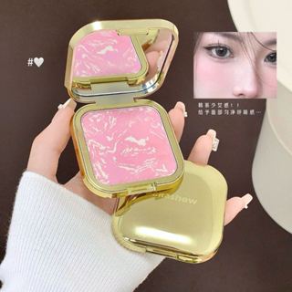  Kakashow Chống Nước Nhẹ 4 Tông Màu Phấn Má Hồng Bột Nướng Lâu Dài Mịn Thoáng Khí Mặt Nền Chỉnh Trang Điểm NO.C599 