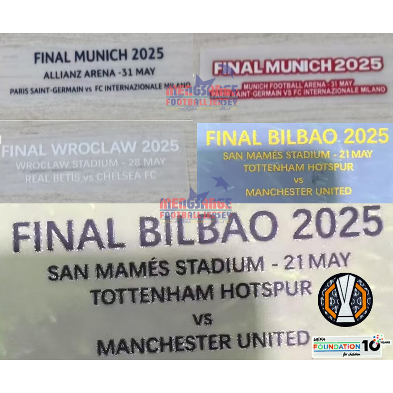 Miếng dán bóng đá -Tottenham xUEL Final Patch & Chi tiết