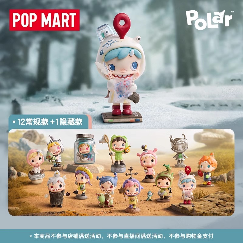 POPMART POLAR HIDDEN FOREST PATH Series Blind Box Các nhân vật