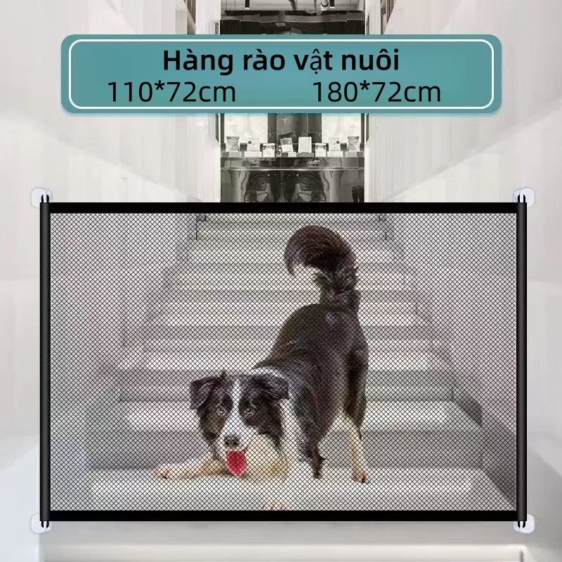 110*78/ 130*78cm Rào Chắn Thú Cưng,Tấm Chắn Chó Mèo,Rào Chắn Chó Mèo,Lưới Chặn Cửa Cho Mèo