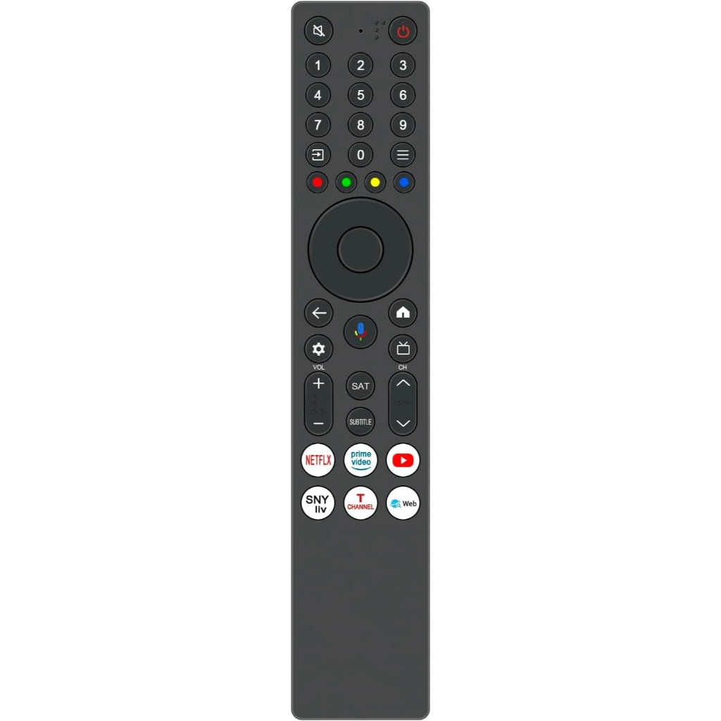 RC833A FMB1 Mới Thay Thế Điều Khiển Từ Xa Bằng Giọng Nói Phù Hợp Cho TCL Cho Sony 4K UHD Smart QD-Mi