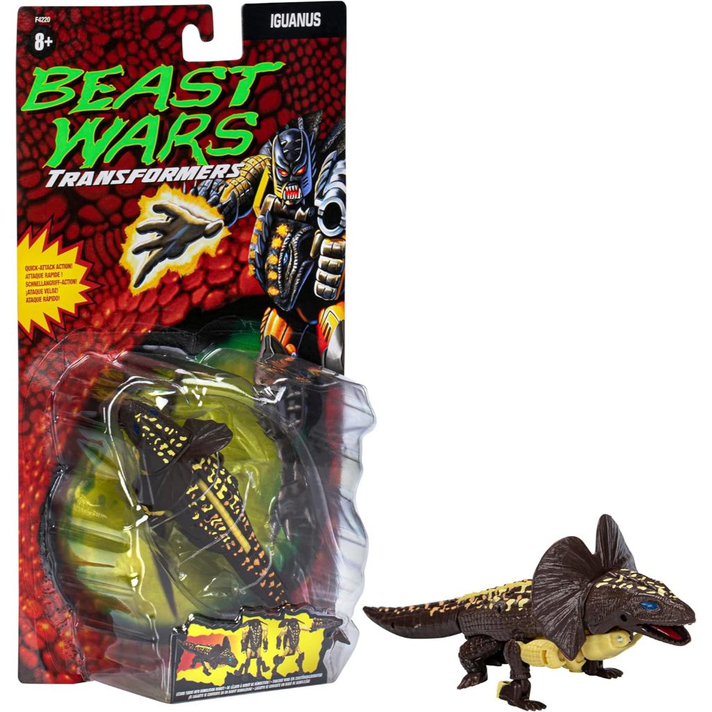 Transformers Retro Beast War Iguana-8 tuổi trở lên Búp bê, Đồ chơi trẻ em