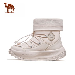  Giày trượt tuyết chống nước và chống tuyết CAMEL CROWN dành cho nữ có lớp lót lông cừu để sưởi ấm 