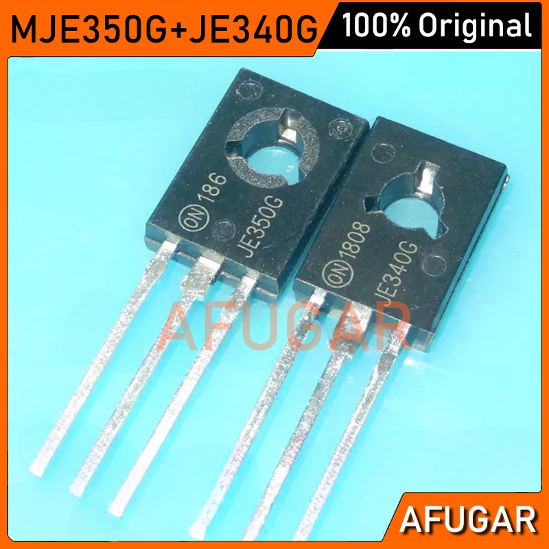 10 Cái Original MJE340G MJE350G TO-126 (JE340G + JE350G) MJE340 MJE350 Ống ghép nối âm thanh Mới
