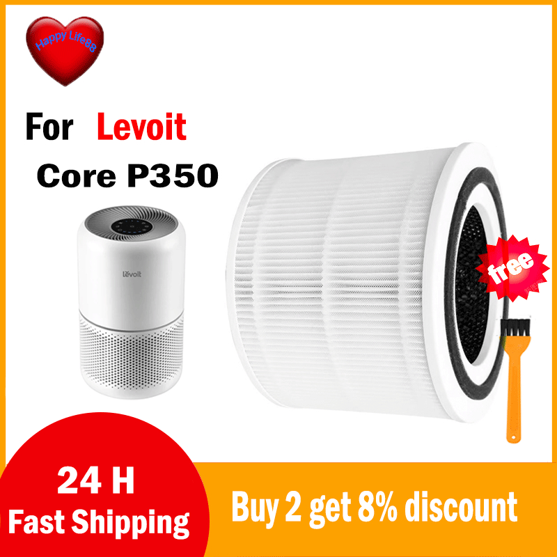 Bộ lọc HEPA 2 trong 1 và Bộ lọc Carbon cho máy lọc không khí Levoit  P350