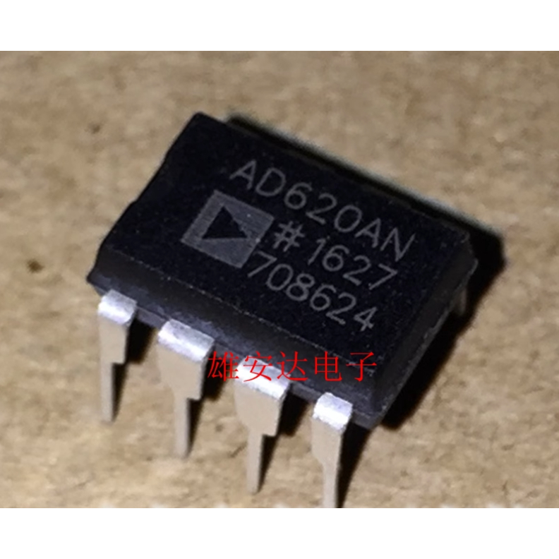 AD620AN DIP-8 Bộ khuếch đại nhạc cụ trôi thấp / công suất thấp hoàn toàn mới Nguyên bản