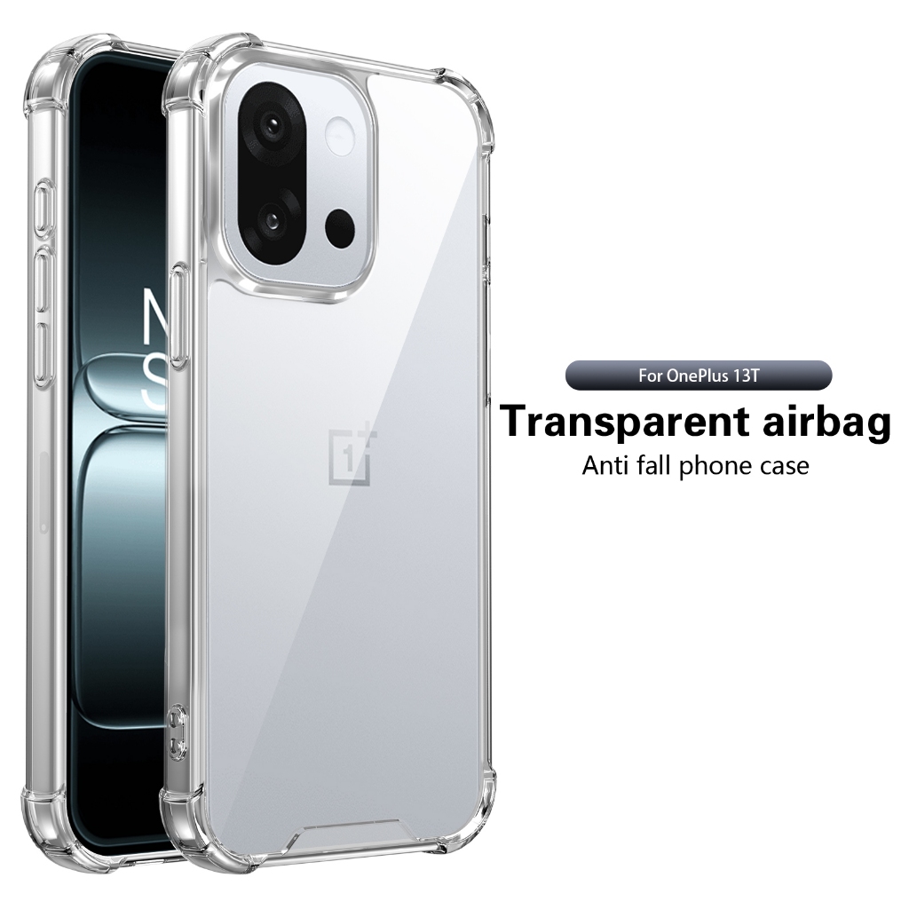 Ốp Lưng Cho OnePlus 13T 5G One Plus 1 + 13T PKX110 Ốp Điện Thoại Acrylic Trong Suốt Trong Suốt Bốn G