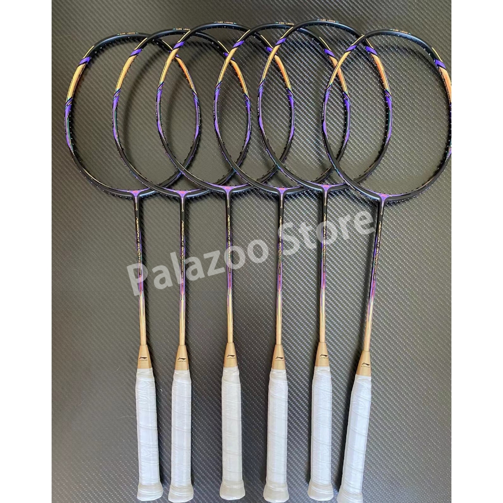 【Ready Stock】Li Ning AERONAUT 9000I Yuta Watanabe Vợt cầu lông sợi carbon chất lượng cao 4UG5 Free S