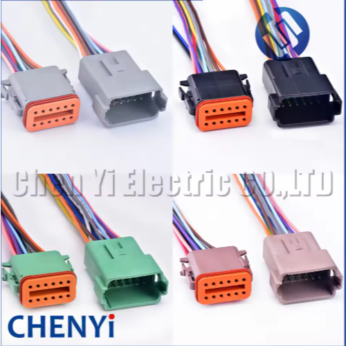 Đầu nối chống nước tự động 12 chân DT06-12SA DT04-12PA DT06-12SB DT04-12PB DT06-12SC DT04-12PC DT06-