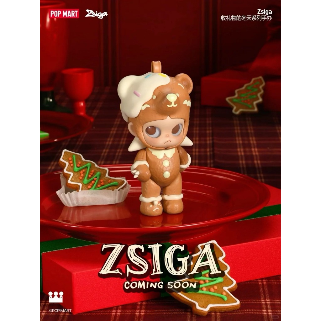 POPMART Zsiga THE WINTER OF GIFTS Series Blind Box