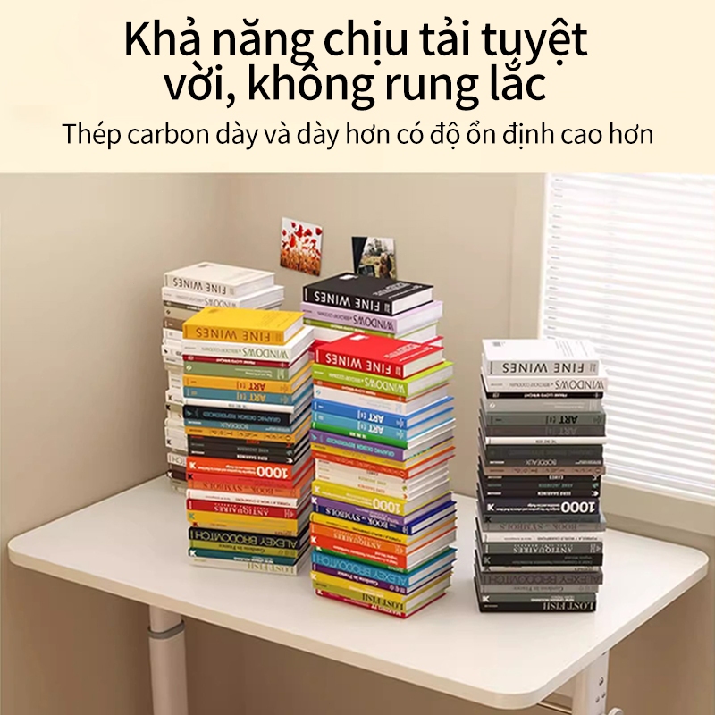 BRTHORY Bàn Có Thể Điều Chỉnh Đứng Máy Tính Laptop Bàn Không Gian Lớn Bàn Học Máy Tính Quay Tay Bàn Điều Chỉnh Chiều Cao Giường Bên Bàn | BigBuy360 - bigbuy360.vn