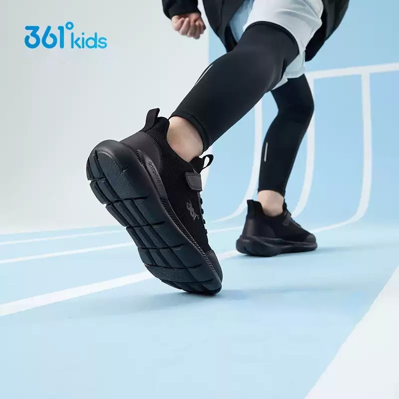 Giày chạy bộ trẻ em 361Degrees đế mềm chống trơn trượt nhẹ size EU33-42