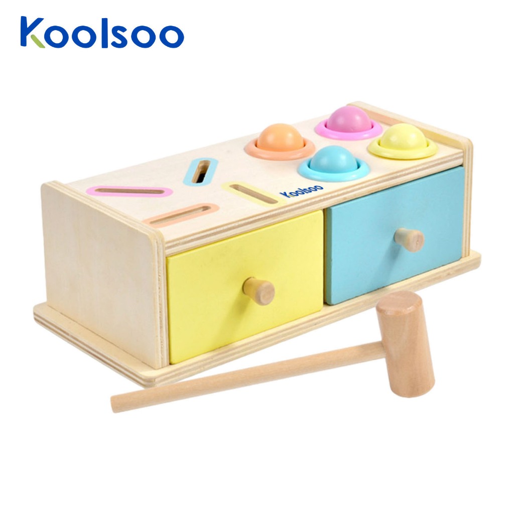 Koolsoo Ball Drop Box Đồ chơi Montessori Học tập sớm Phù hợp với Kỹ năng vận động Đối tượng