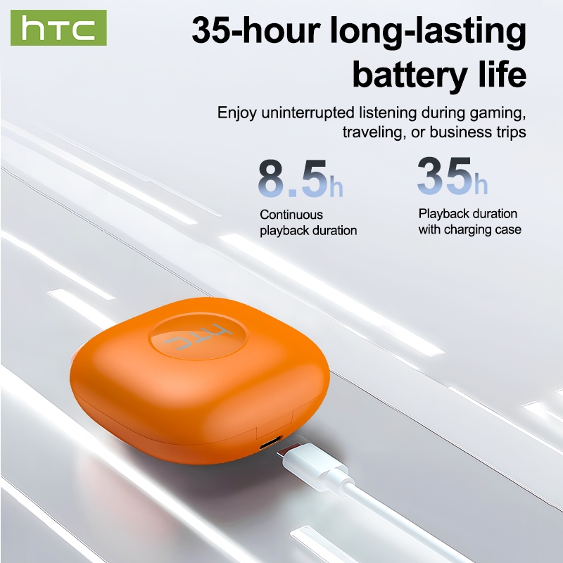 HTC NE63 Tai nghe dịch thuật AI Tai nghe TWS Tai nghe không dây Bluetooth 5.1 Tai nghe âm thanh nổi HiFi Bass Điều khiển cảm ứng chống nước với micrô màn hình kỹ thuật số LED | BigBuy360 - bigbuy360.vn