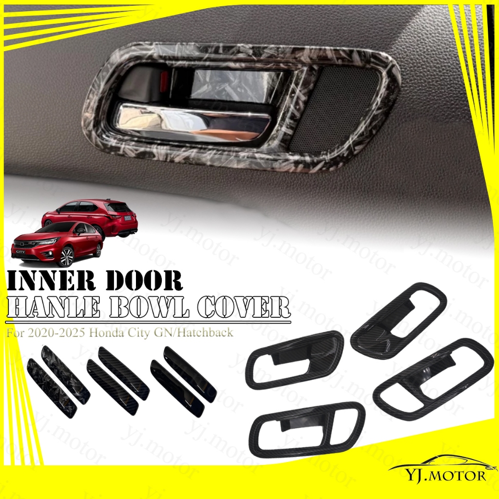 Cho 2020 - 2025 Honda City RS Bên Trong Cửa Bát Bao Thành Phố Hatchback RS Bên Trong Tay Nắm Cửa Bát