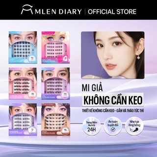  Mlen Diary hoa hướng dương Lông Mi giả tự dính,9-12 13mm,C công không cần dùng keo,thế hệ mới có thể tái sử dụng nhiều lần 