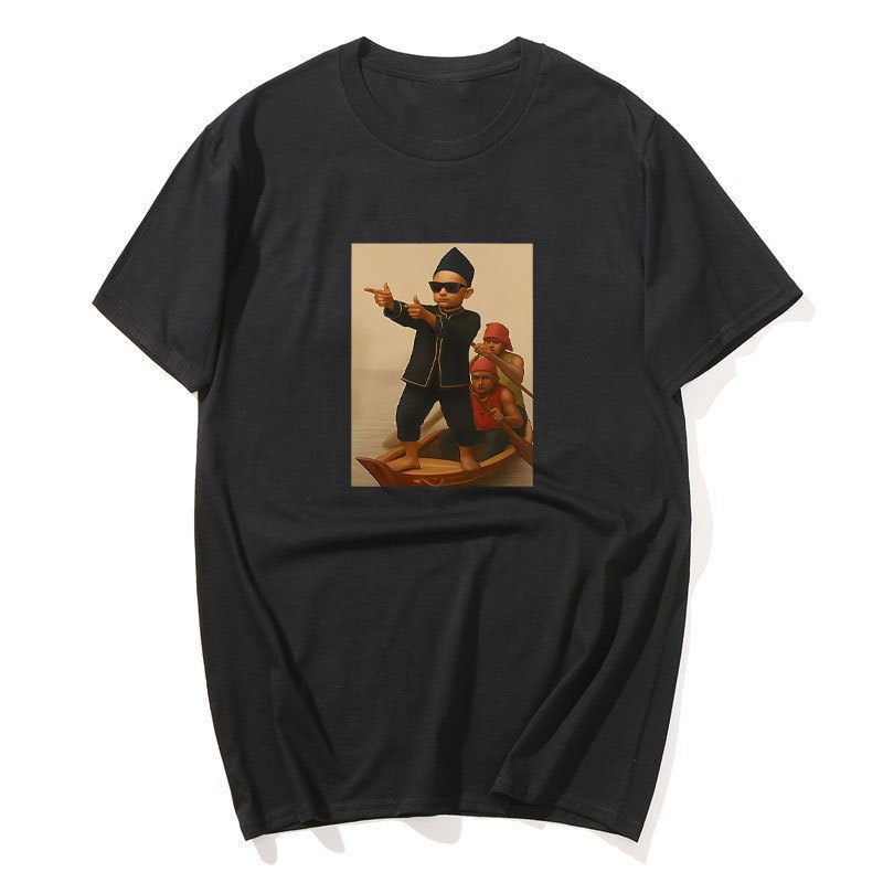 Ao thun thời trang Aura - Meme ngộ nghĩnh, chất liệu 100% cotton, phong cách vintage xu hướng mới