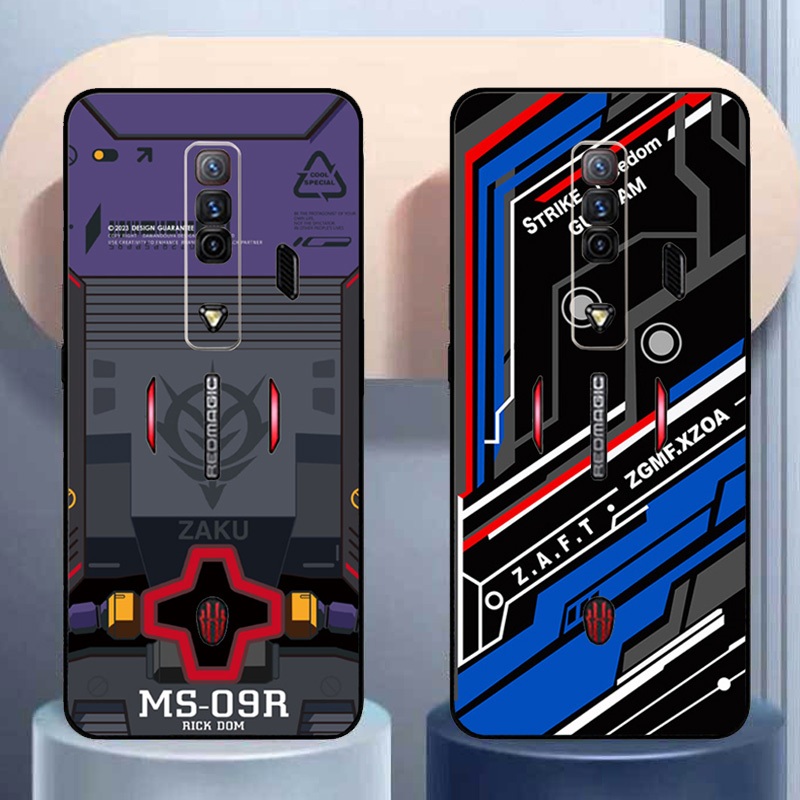 Dành Cho Nubia Red Magic 7S Ốp Lưng NX679S Mềm TPU Màu Đỏ Magic 7 Pro Coque Cho Nubia Red Magic 7 NX