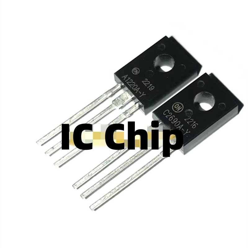 Bộ 50 Nhập Khẩu TRÊN Ống KS A1220A-Y C2690A-Y 2SA1220A-Y 2SC2690A-Y