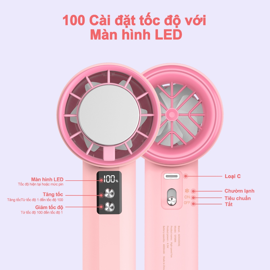 Gói Combo GOOJODOQ GFS006: Quạt làm mát + Bộ sạc Mini (Ngẫu nhiên) + Vỏ bảo vệ (Ngẫu nhiên) | BigBuy360 - bigbuy360.vn